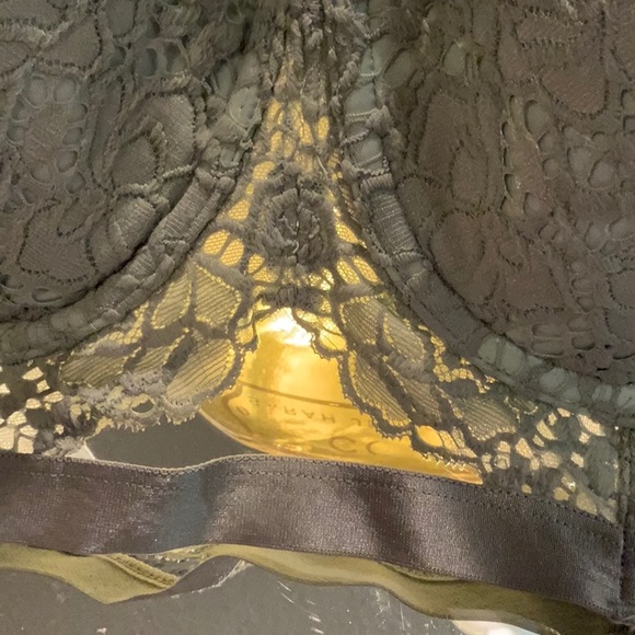 Victoria Secret Bra Lace Green 32DD Very Sexy #E11 - Picture 6 of 10